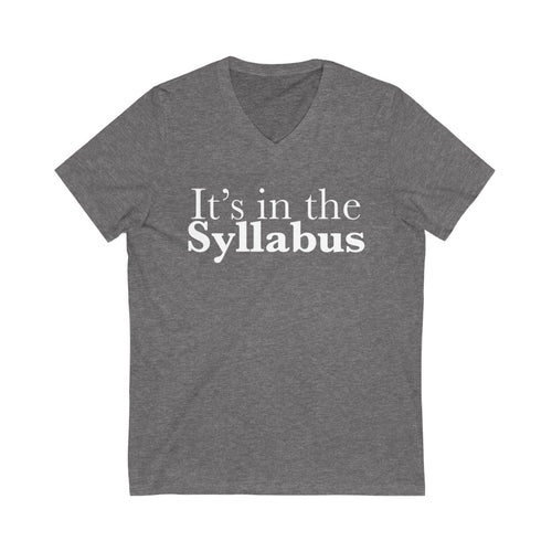 It's In the Syllabus T-shirt