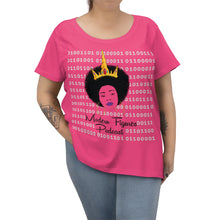 Load image into Gallery viewer, Women&#39;s Curvy Tee - Binary - without tagline