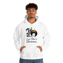 Load image into Gallery viewer, Young, Gifted, and Blackademic Unisex Heavy Blend™ Hooded Sweatshirt
